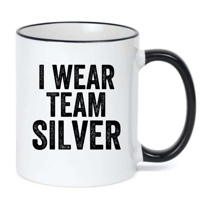 Formula Racing Car I Wear Team Silver F1 Formula One Racing Car Black Color Changing Mug