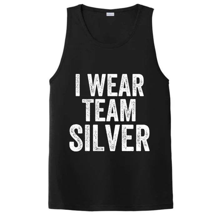 Formula Racing Car I Wear Team Silver F1 Formula One Racing Car Performance Tank