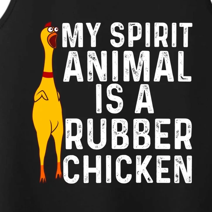 Funny Rubber Chicken Gift Men Women Rubber Chicken Costume Gift Performance Tank