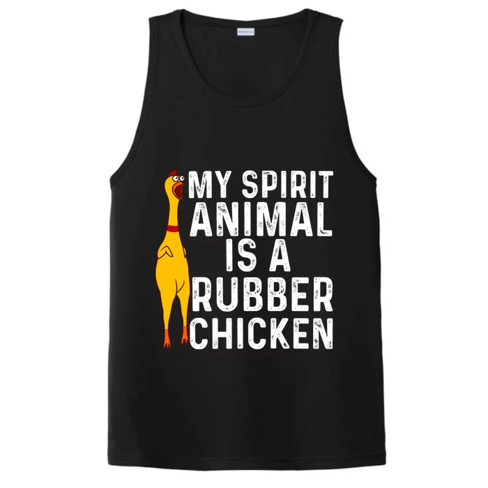 Funny Rubber Chicken Gift Men Women Rubber Chicken Costume Gift Performance Tank