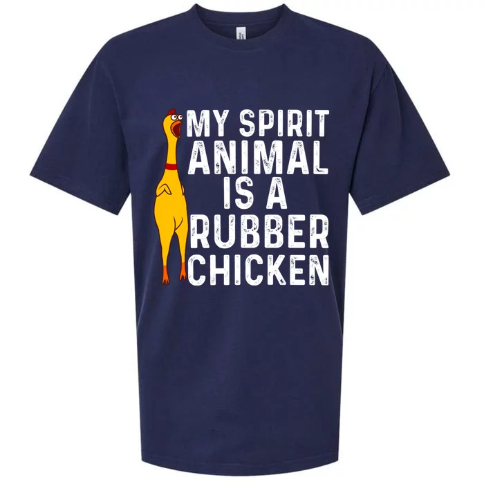 Funny Rubber Chicken Gift Men Women Rubber Chicken Costume Gift Sueded Cloud Jersey T-Shirt