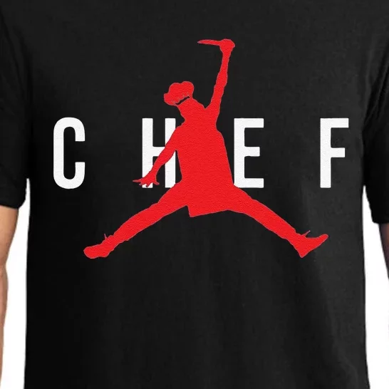 Funny Restaurant Chef Jumping Chef Knife Pajama Set