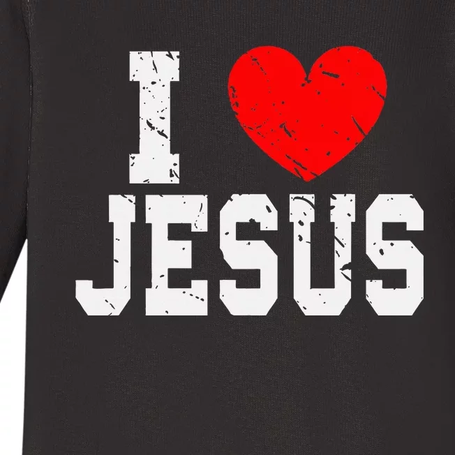 Faith Religious Christianity Jesus Lord Jesus Baby Long Sleeve Bodysuit