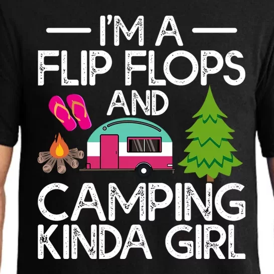 Funny Rv Camper A Flip Flops Gift Pajama Set