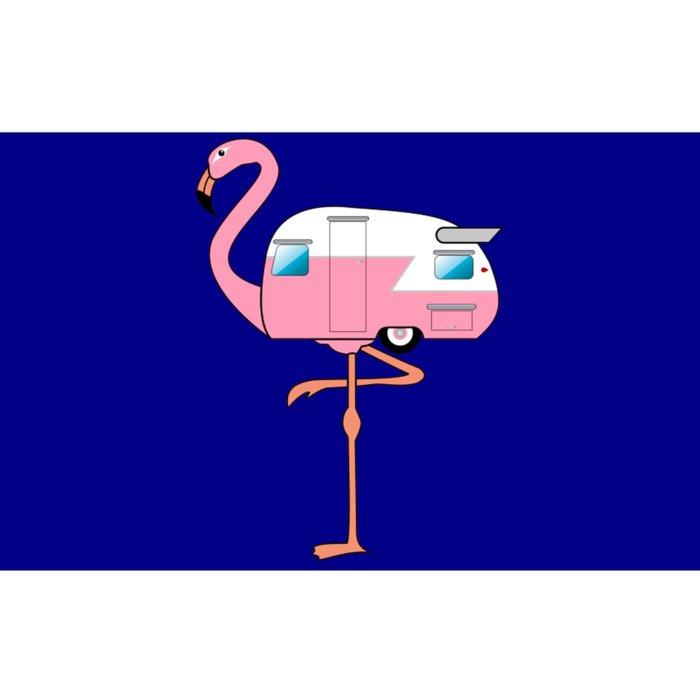 Flamingo RV Camper Bumper Sticker