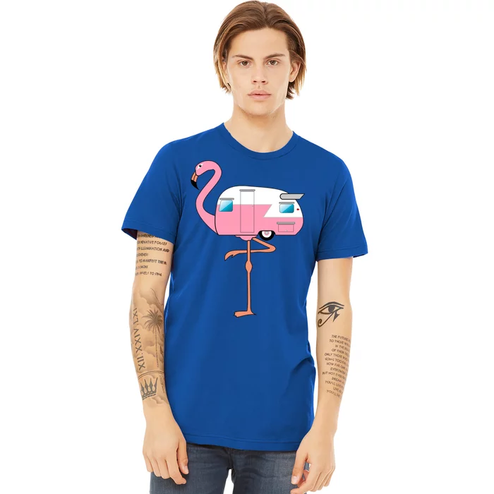 Flamingo RV Camper Premium T-Shirt