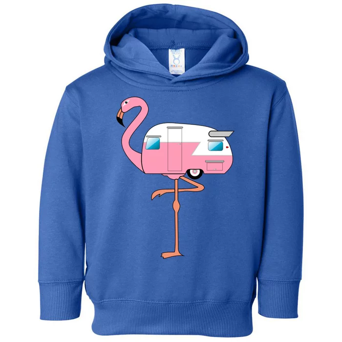 Flamingo RV Camper Toddler Hoodie