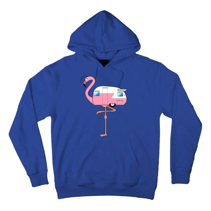 Flamingo RV Camper Tall Hoodie