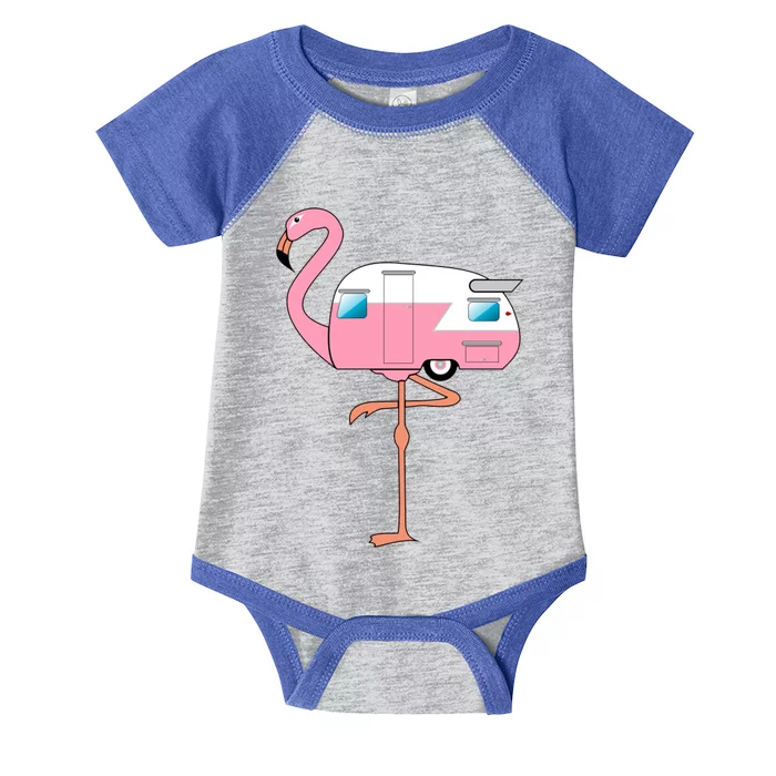 Flamingo RV Camper Infant Baby Jersey Bodysuit