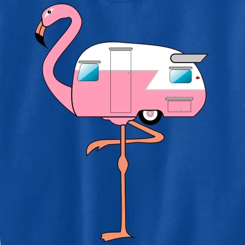 Flamingo RV Camper Kids Sweatshirt