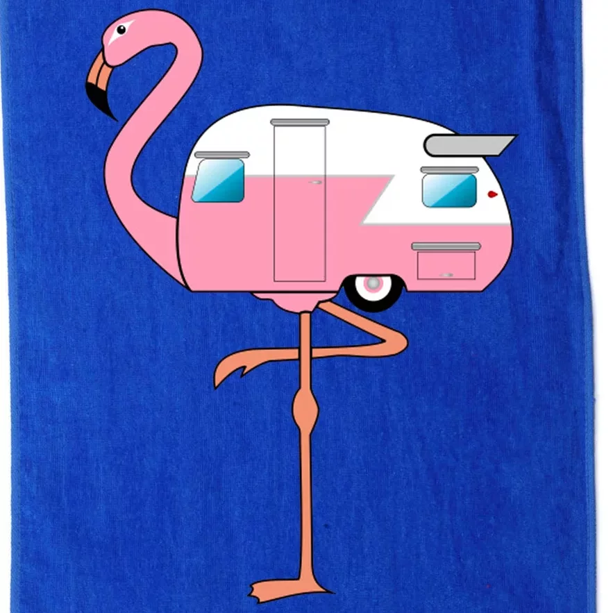 Flamingo RV Camper Platinum Collection Golf Towel