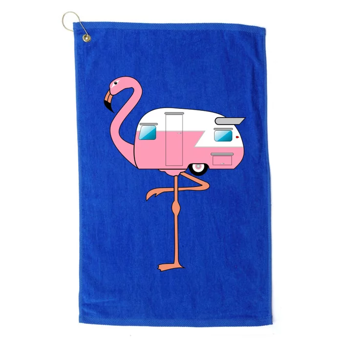 Flamingo RV Camper Platinum Collection Golf Towel