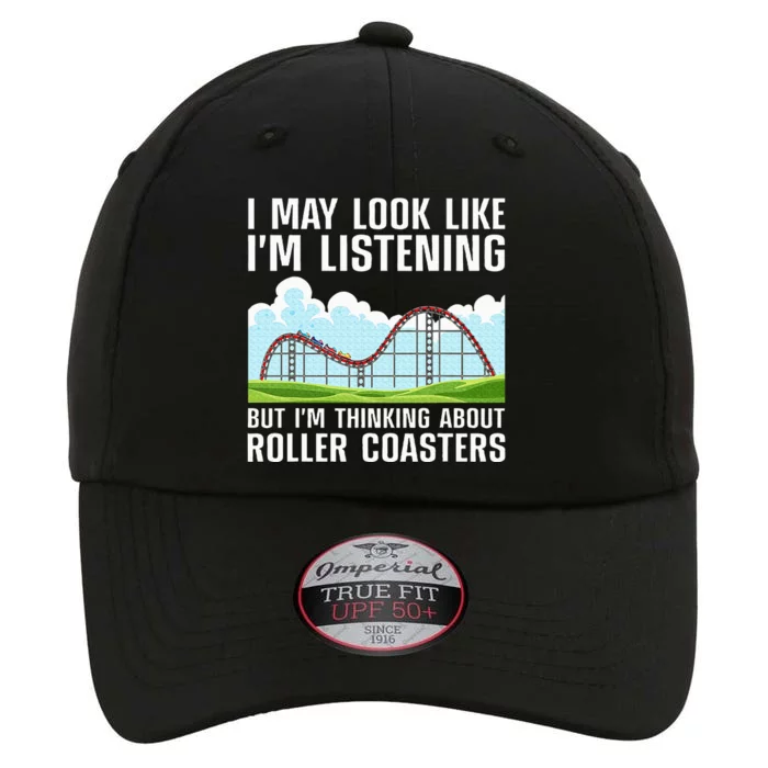 Funny Roller Coaster Art Roller Coaster Lover The Original Performance Cap