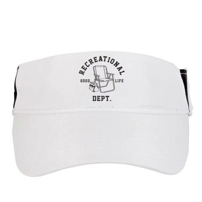 Funny Recreational Department Good Life Adult Drive Performance Visor