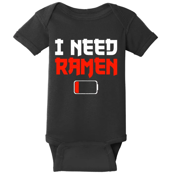 Funny Ra Design For Ra Noodles Lovers Baby Bodysuit