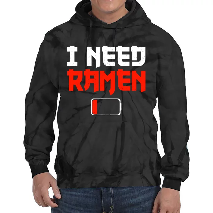 Funny Ra Design For Ra Noodles Lovers Tie Dye Hoodie