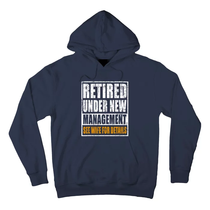 Funny Retirement Dad See Wife For Details Retiring Party Humor Lovers Hoodie