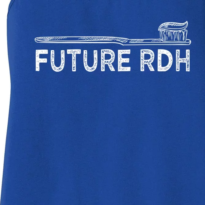 Future Rdh Dental Hygienist Student Dentist Graduate Dental Gift Women's Racerback Tank