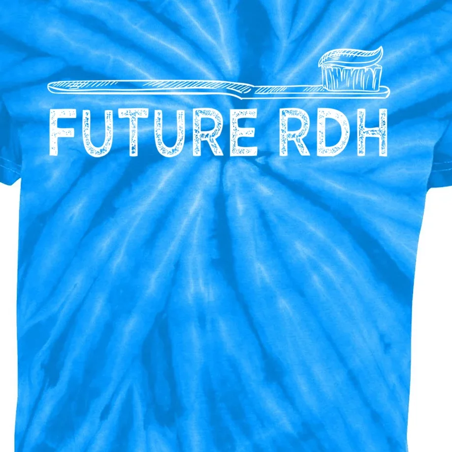 Future Rdh Dental Hygienist Student Dentist Graduate Dental Gift Kids Tie-Dye T-Shirt