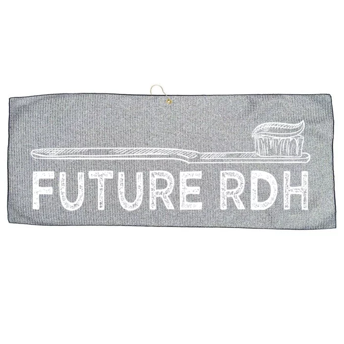 Future Rdh Dental Hygienist Student Dentist Graduate Dental Gift Large Microfiber Waffle Golf Towel