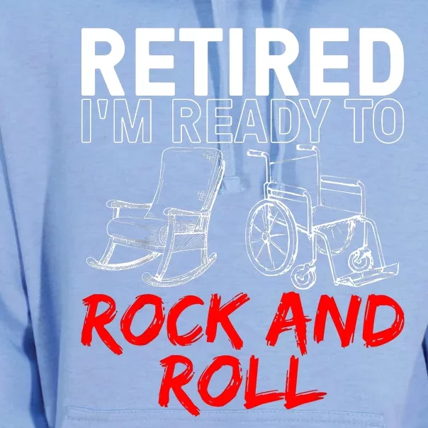 Funny Retirement Design For Retired Retirement Unisex Surf Hoodie