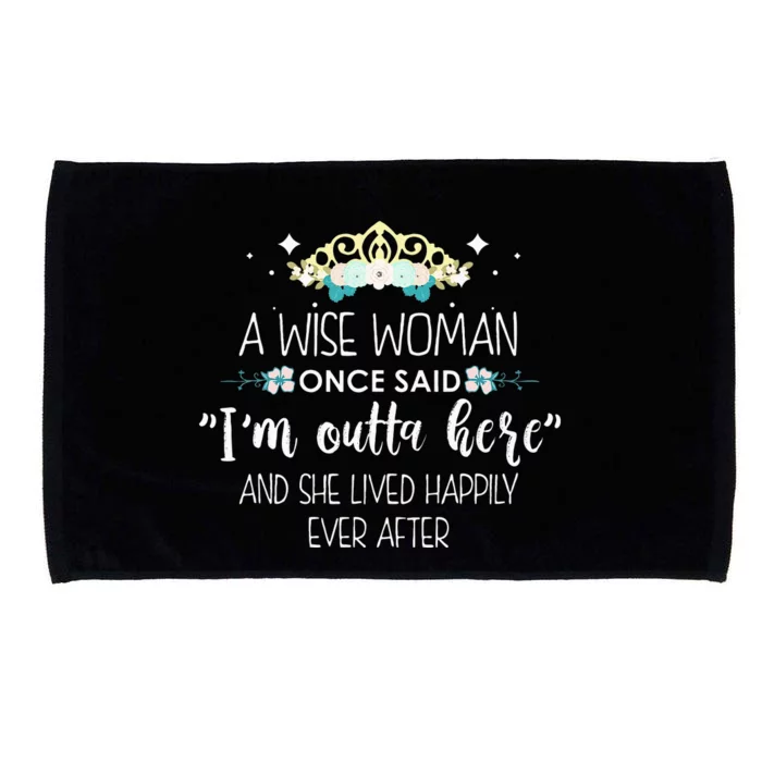 Funny Retirement Designs For Women Retiring Employee Microfiber Hand Towel