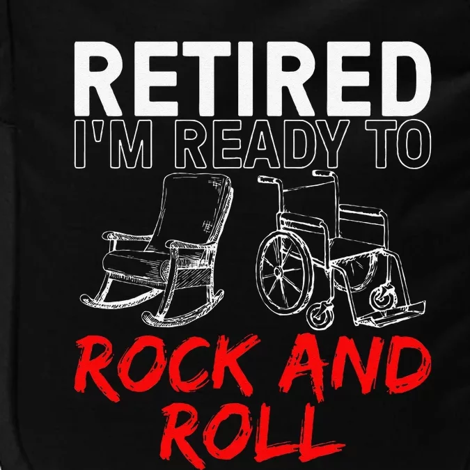 Funny Retirement Design For Retired Retirement Impact Tech Backpack