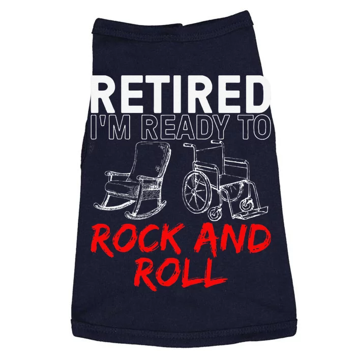 Funny Retirement Design For Retired Retirement Doggie Tank