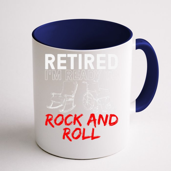 Funny Retirement Design For Retired Retirement Front & Back Coffee Mug