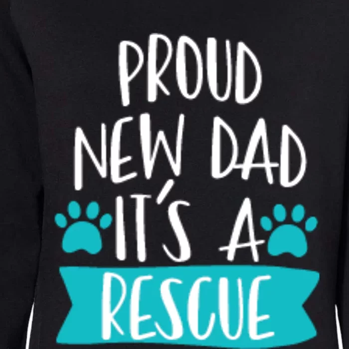 Funny Rescue Dog Dad Dog Birthday Dog Adoption Day Gift Womens California Wash Sweatshirt