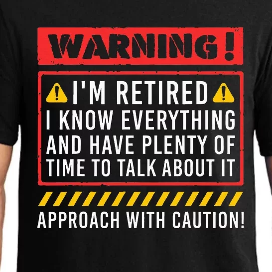 Funny Retirement Design For Retiree Retired Retire Pajama Set