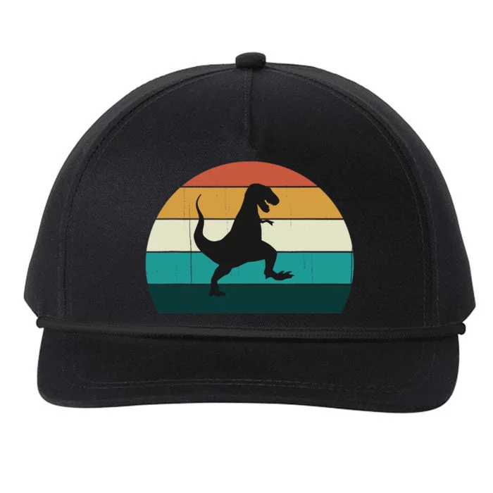 Funny Retro Dinosaur - Great Dino / T-Rex TRex Lovers Gift Snapback Five-Panel Rope Hat