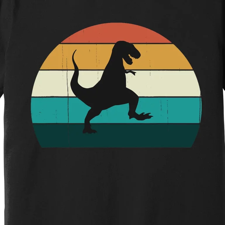 Funny Retro Dinosaur - Great Dino / T-Rex TRex Lovers Gift Premium T-Shirt