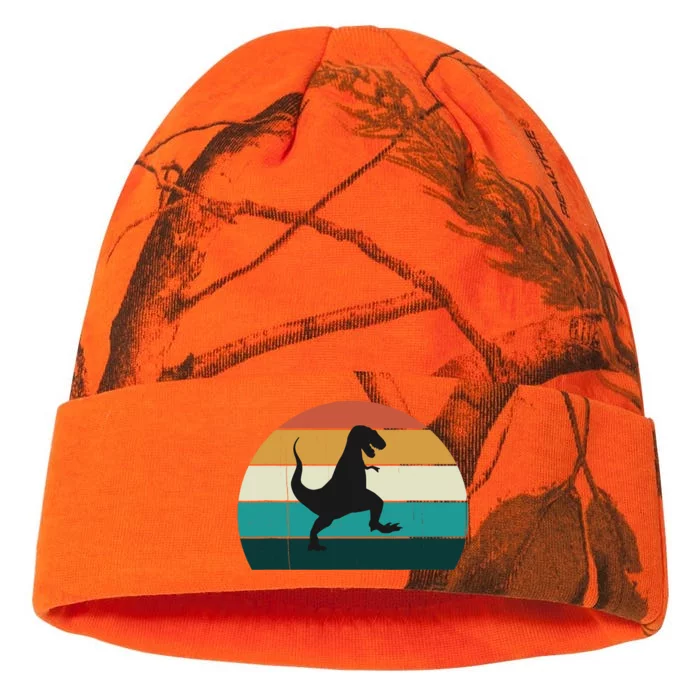 Funny Retro Dinosaur - Great Dino / T-Rex TRex Lovers Gift Kati - 12in Camo Beanie