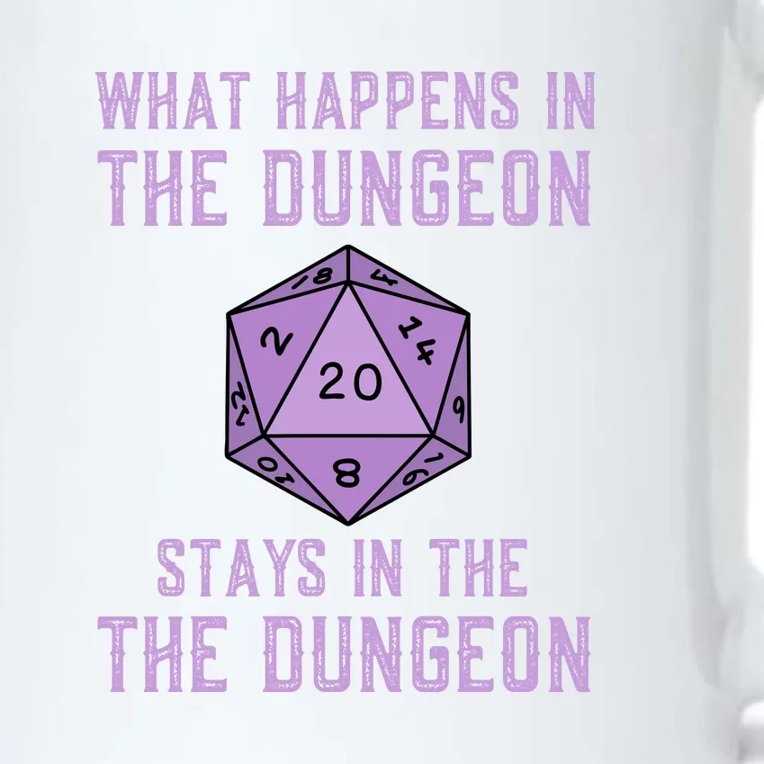 Funny RPG D20 Dungeon Game Gift Black Color Changing Mug