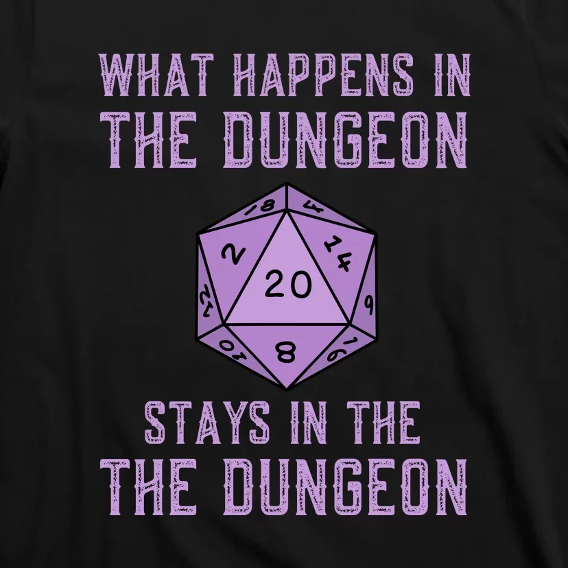 Funny RPG D20 Dungeon Game Gift T-Shirt