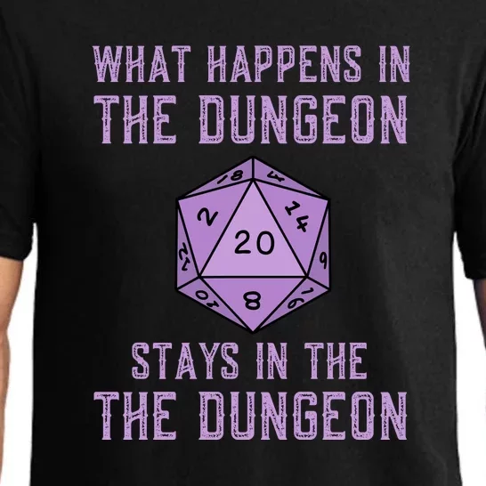 Funny RPG D20 Dungeon Game Gift Pajama Set