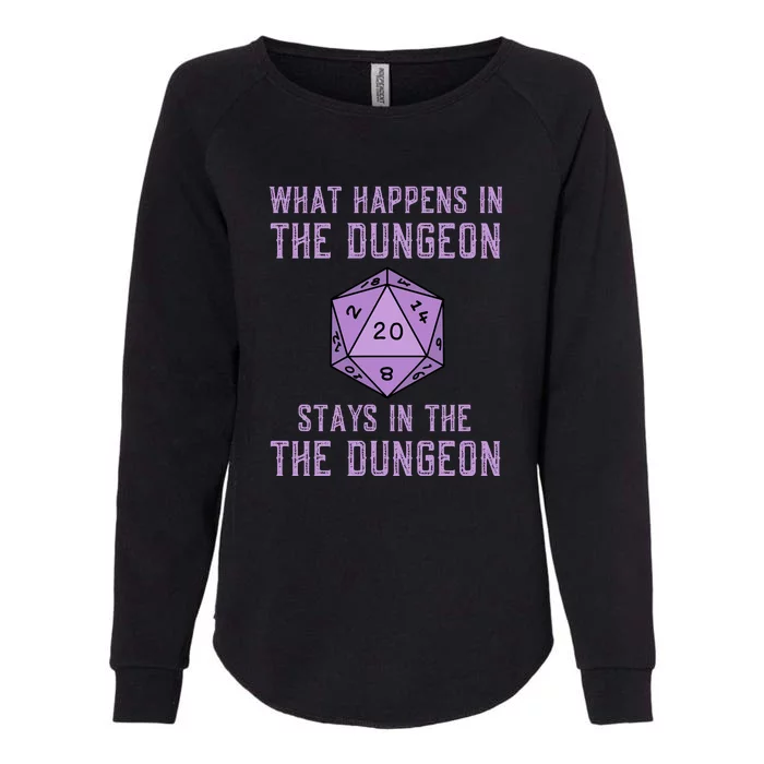 Funny RPG D20 Dungeon Game Gift Womens California Wash Sweatshirt