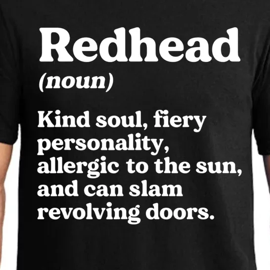 Funny Redhead Definition Ginger Red Hair MC1R Gene Pajama Set