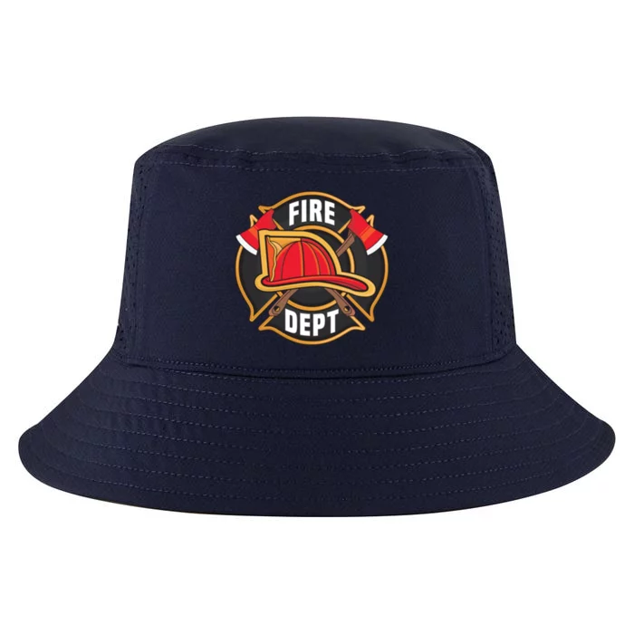 Fire Rescue Departt Firefighters Fire Ems Duty Uniform Funny Gift Cool Comfort Performance Bucket Hat