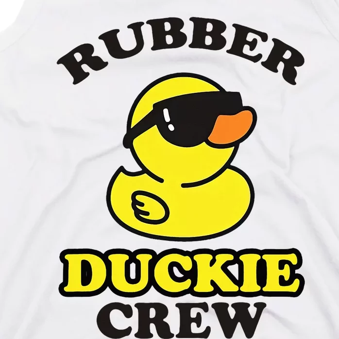 Funny Rubber Duck Yellow Duckie Crew Bath Ducks Duckling Toy Tank Top