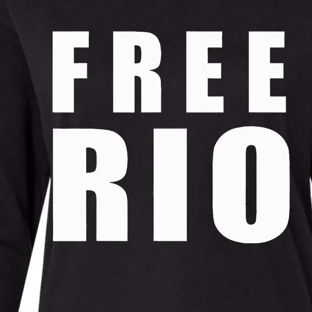 Free Rio Da Yung Og Fans Womens Cotton Relaxed Long Sleeve T-Shirt