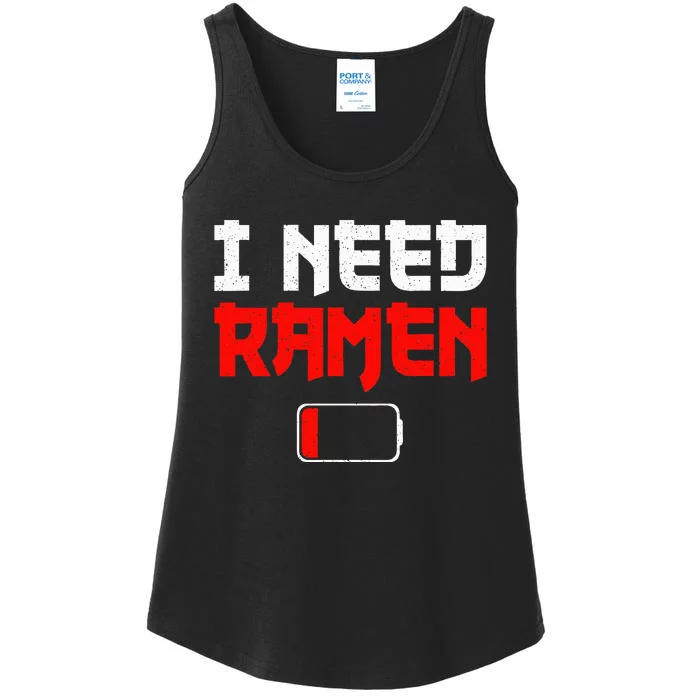 Funny Ra Design For Wo Ra Noodles Lovers Ladies Essential Tank