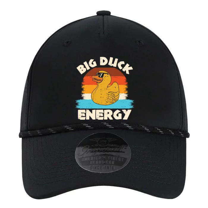 Funny Rubber Duck Gift I Big Duck Energy Vintage Duck Lover Cute Gift Performance The Dyno Cap