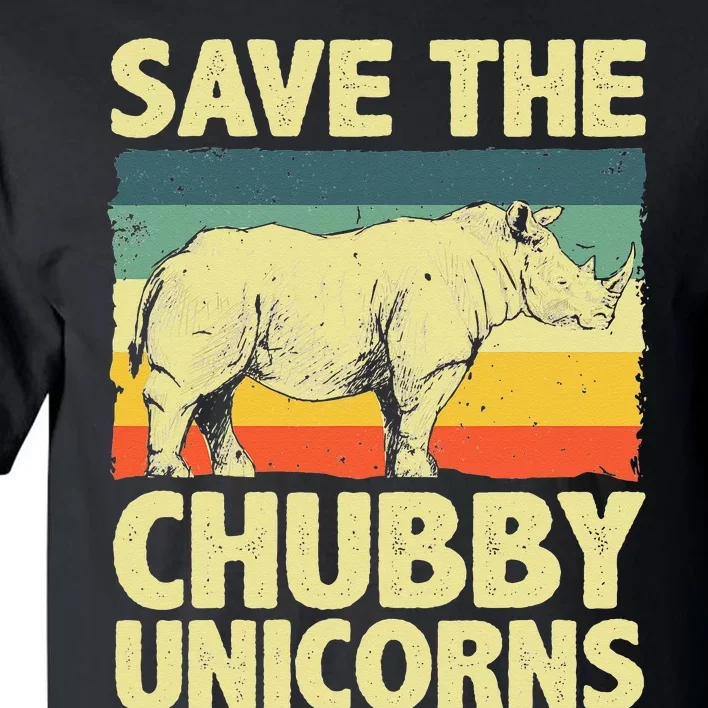Funny Rhino Design For Rhino Rhinoceros Lovers Tall T-Shirt