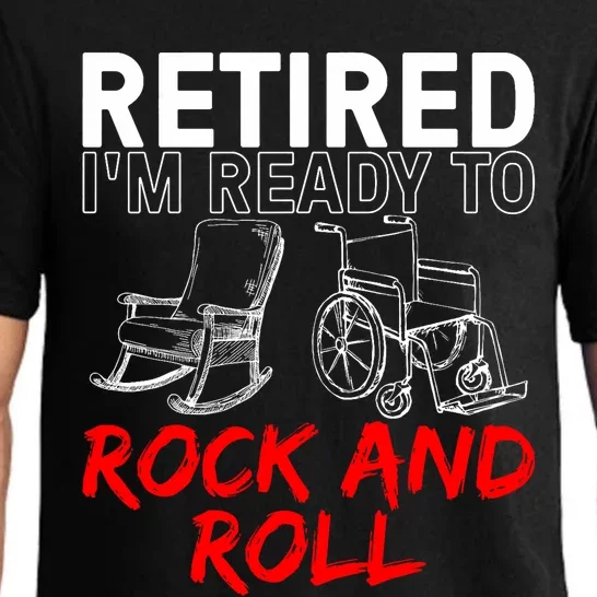 Funny Retirement Design For Retired Retirement Pajama Set