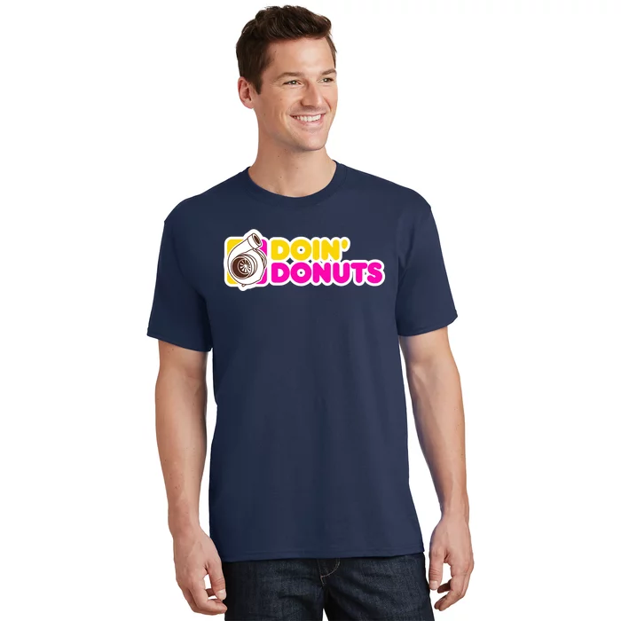 Funny Racing & Drift Car Enthusiast Donuts Gift T-Shirt