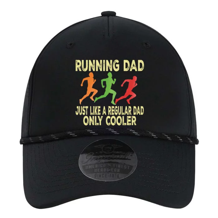 Funny Running Dad Marathon Runner Coach Marathoner Gift Performance The Dyno Cap