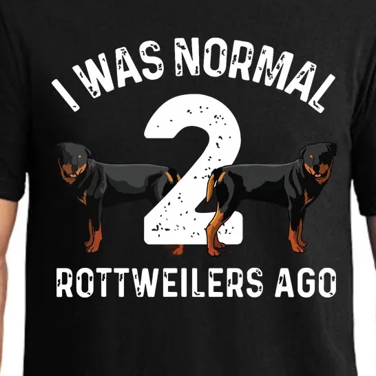 Funny Rottweiler Designs For Men Women Kids Rott Pet Lovers Pajama Set