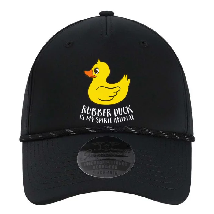 Funny Rubber Duck Spirit Animal Performance The Dyno Cap